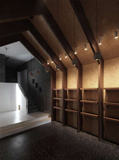 Moon Concrete Houselight Pendant Lamp
