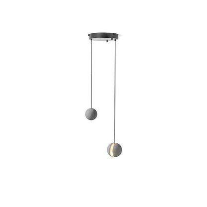 Moon Concrete Houselight Pendant Lamp