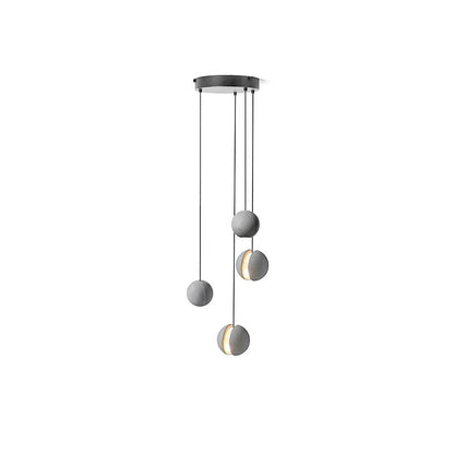 Moon Concrete Houselight Pendant Lamp