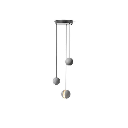 Moon Concrete Houselight Pendant Lamp