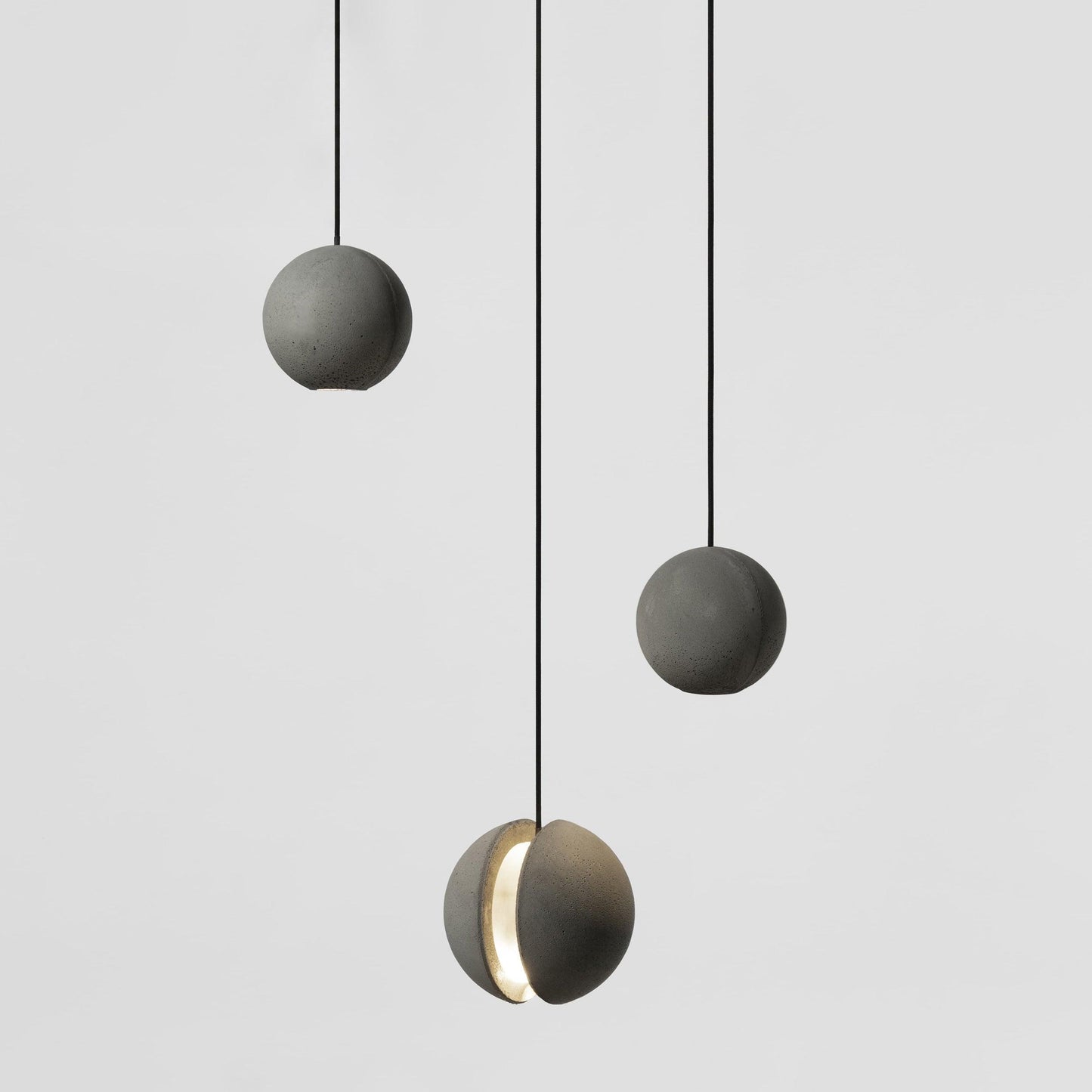 Moon Concrete Houselight Pendant Lamp