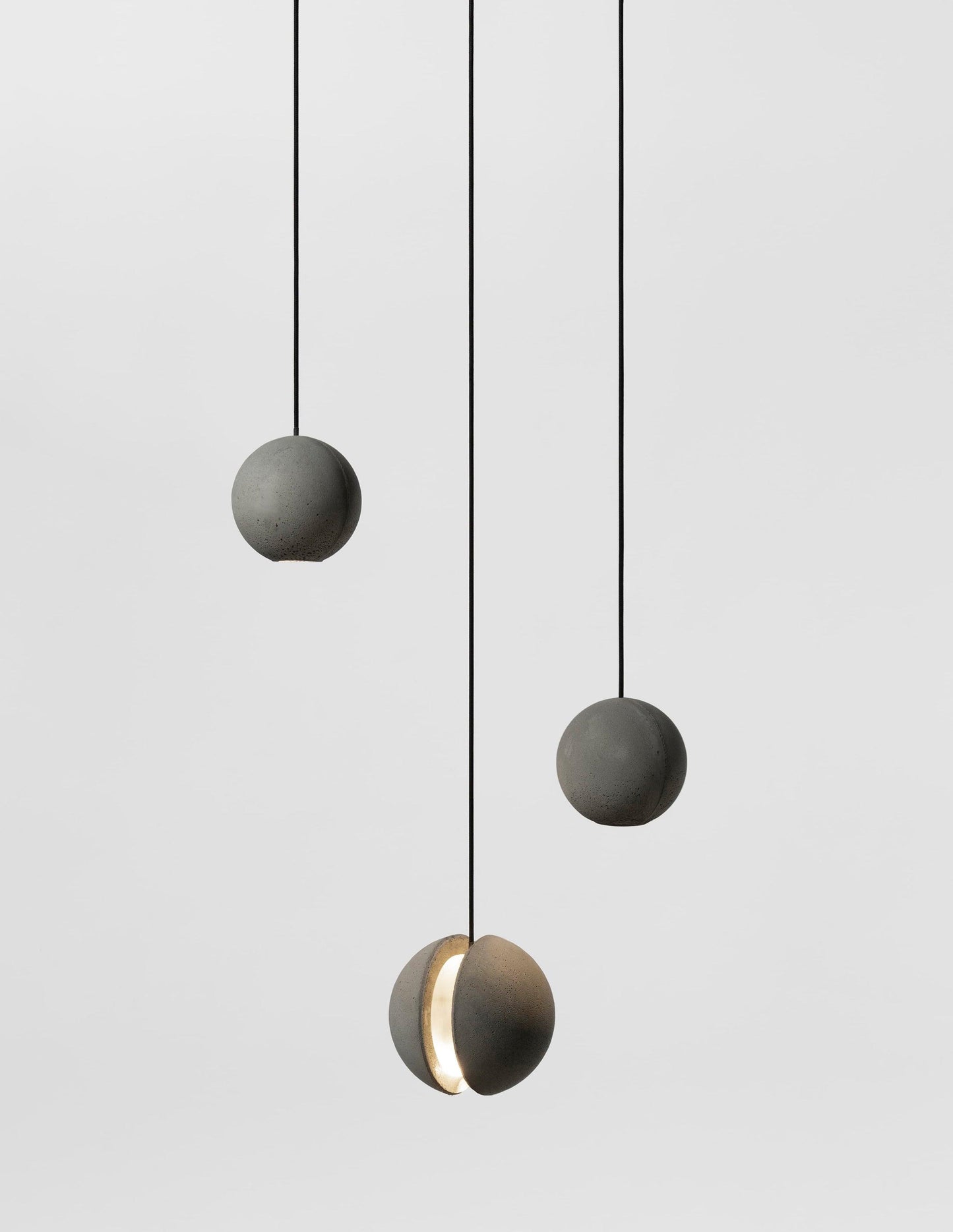 Moon Concrete Houselight Pendant Lamp