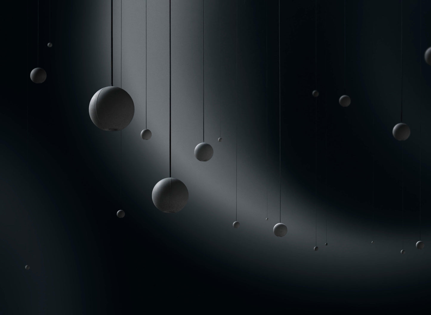 Moon Concrete Houselight Pendant Lamp