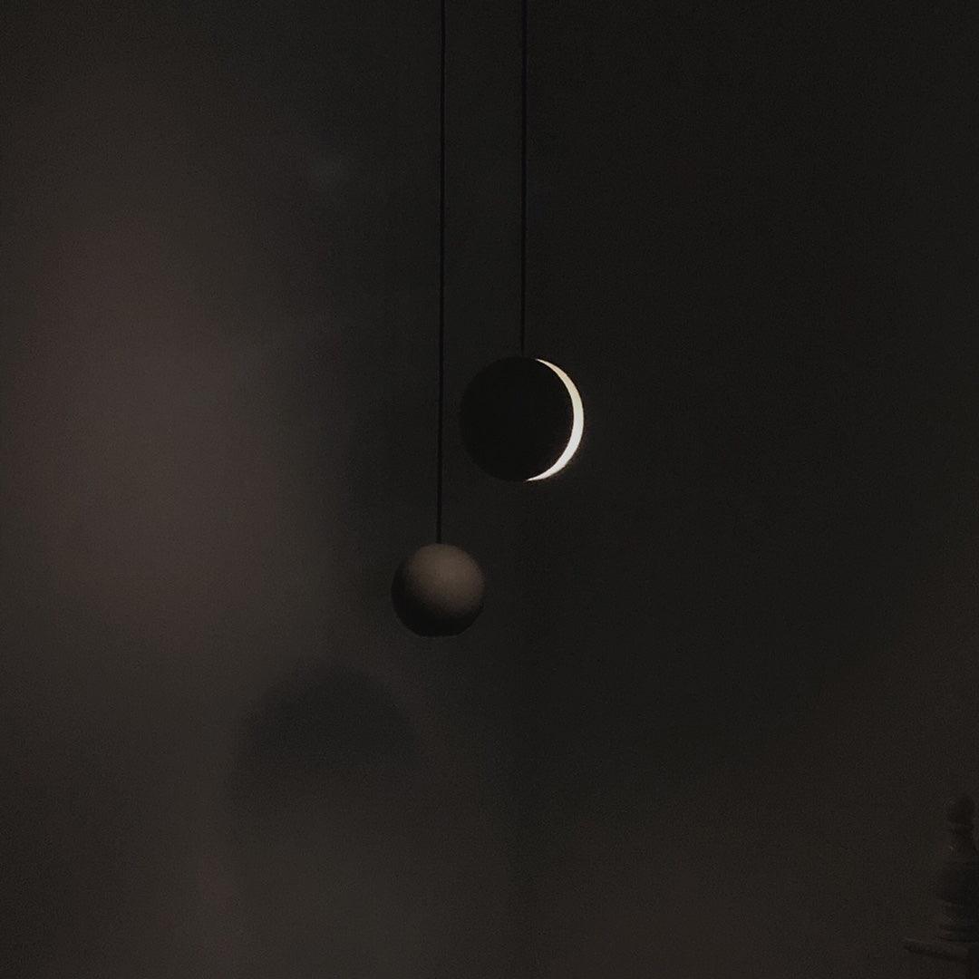 Moon Concrete Houselight Pendant Lamp