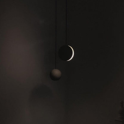 Moon Concrete Houselight Pendant Lamp