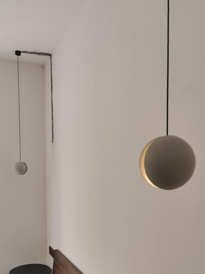 Moon Concrete Houselight Pendant Lamp
