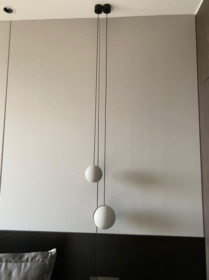 Moon Concrete Houselight Pendant Lamp