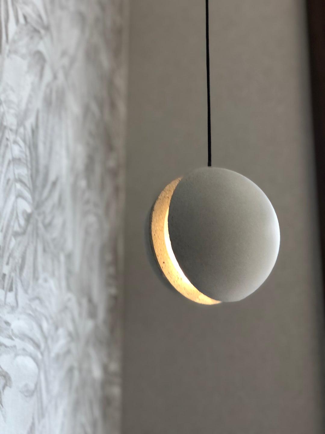 Moon Concrete Houselight Pendant Lamp