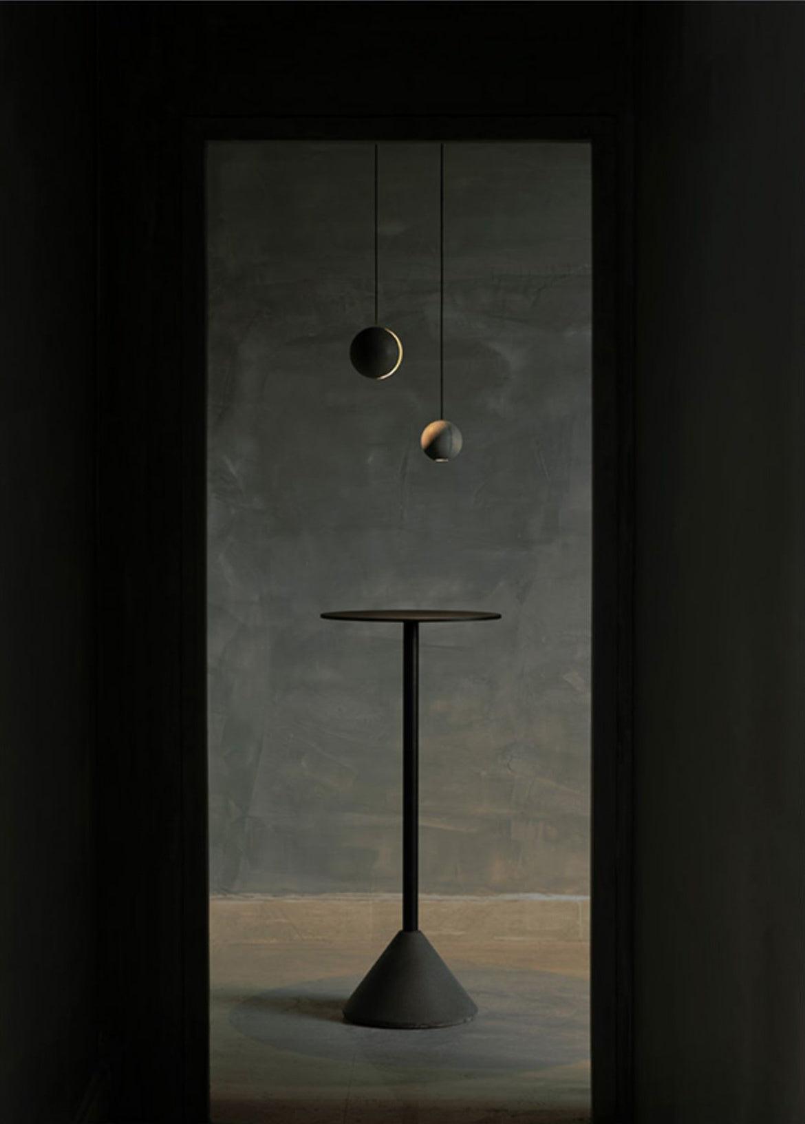 Moon Concrete Houselight Pendant Lamp