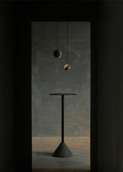 Moon Concrete Houselight Pendant Lamp