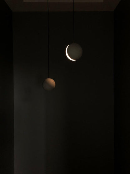 Moon Concrete Houselight Pendant Lamp