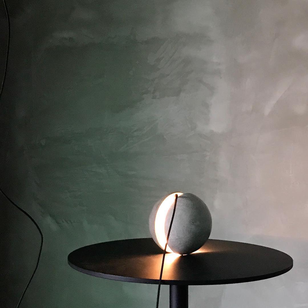 Moon Concrete Houselight Pendant Lamp
