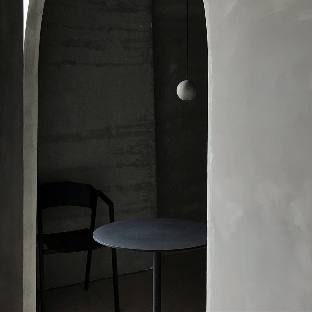Moon Concrete Houselight Pendant Lamp