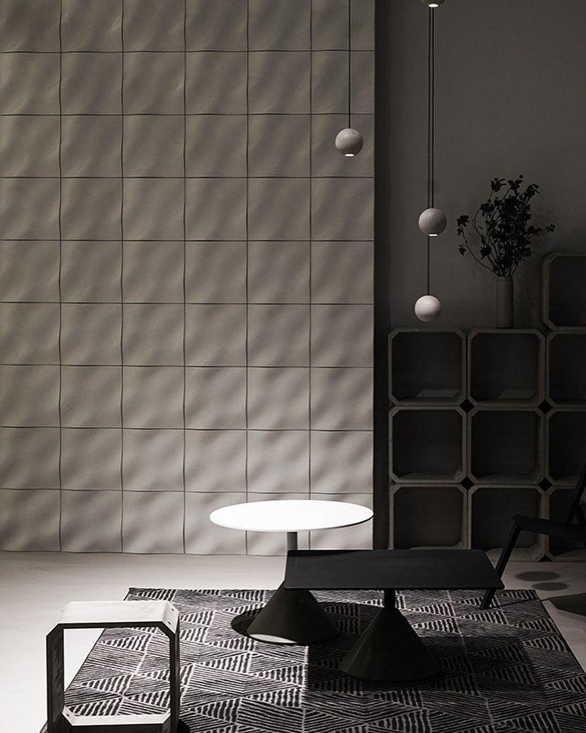 Moon Concrete Houselight Pendant Lamp