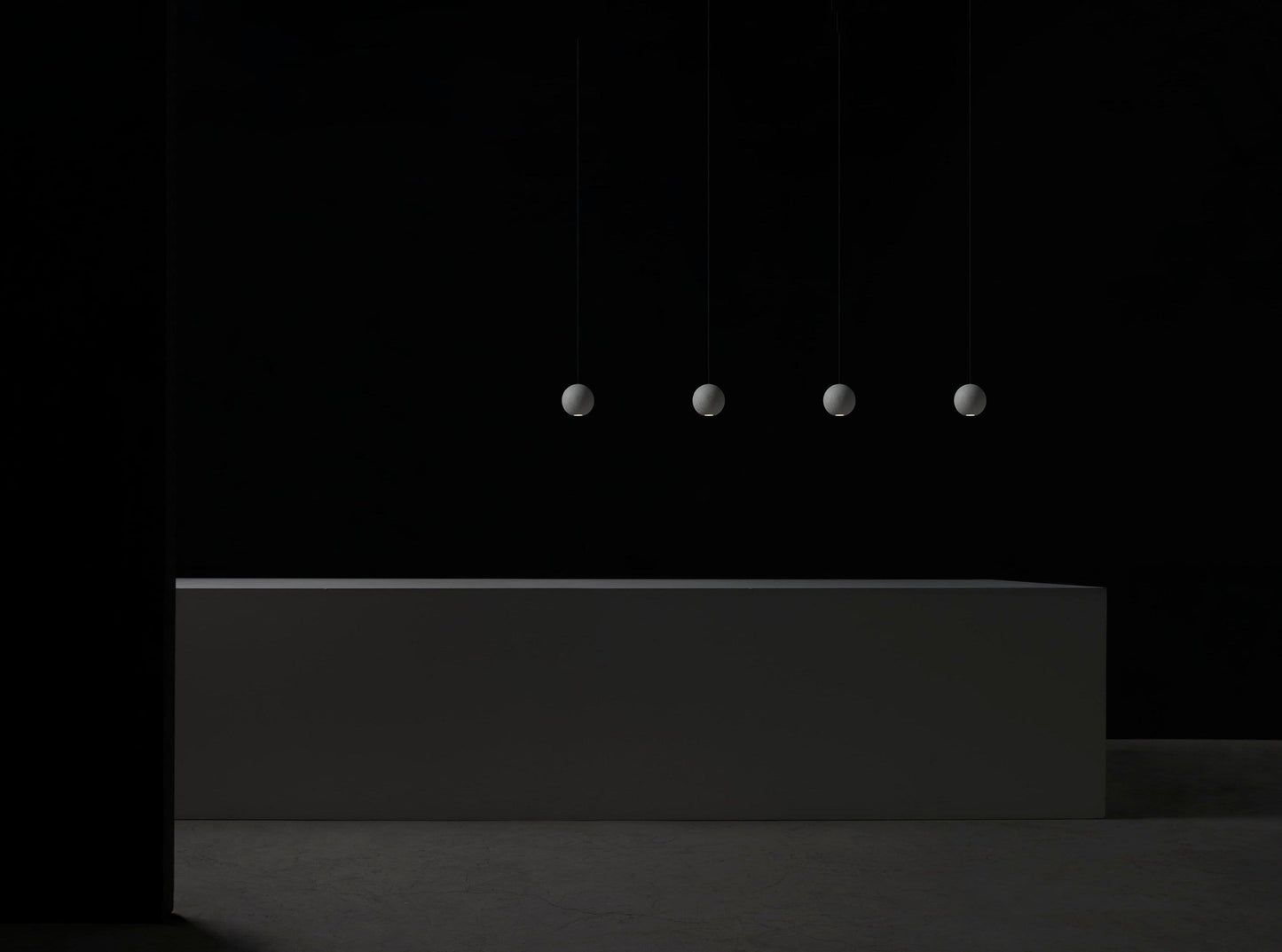 Moon Concrete Houselight Pendant Lamp