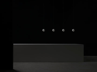 Moon Concrete Houselight Pendant Lamp