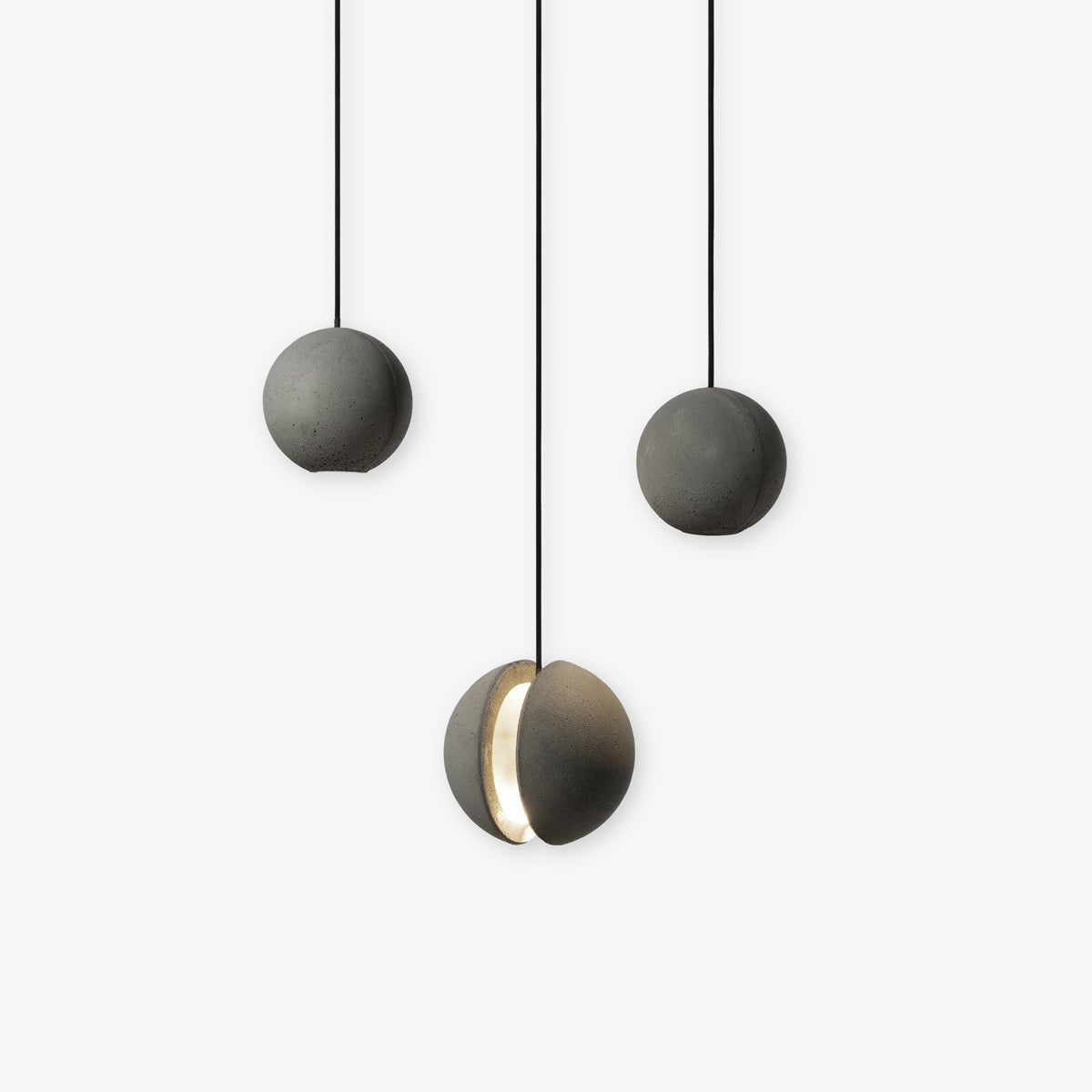Moon Concrete Houselight Pendant Lamp