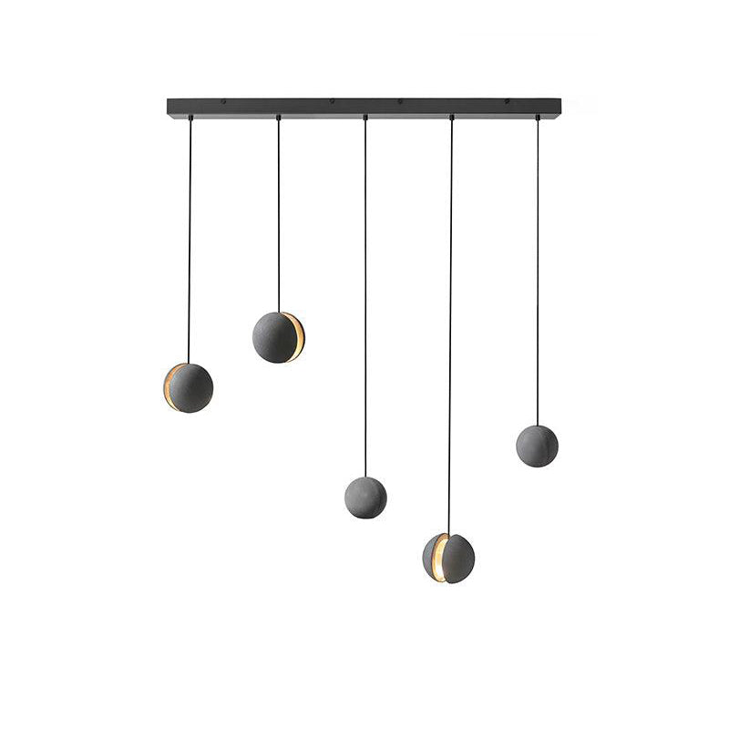 Moon Concrete Houselight Pendant Lamp