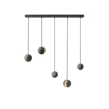 Moon Concrete Houselight Pendant Lamp