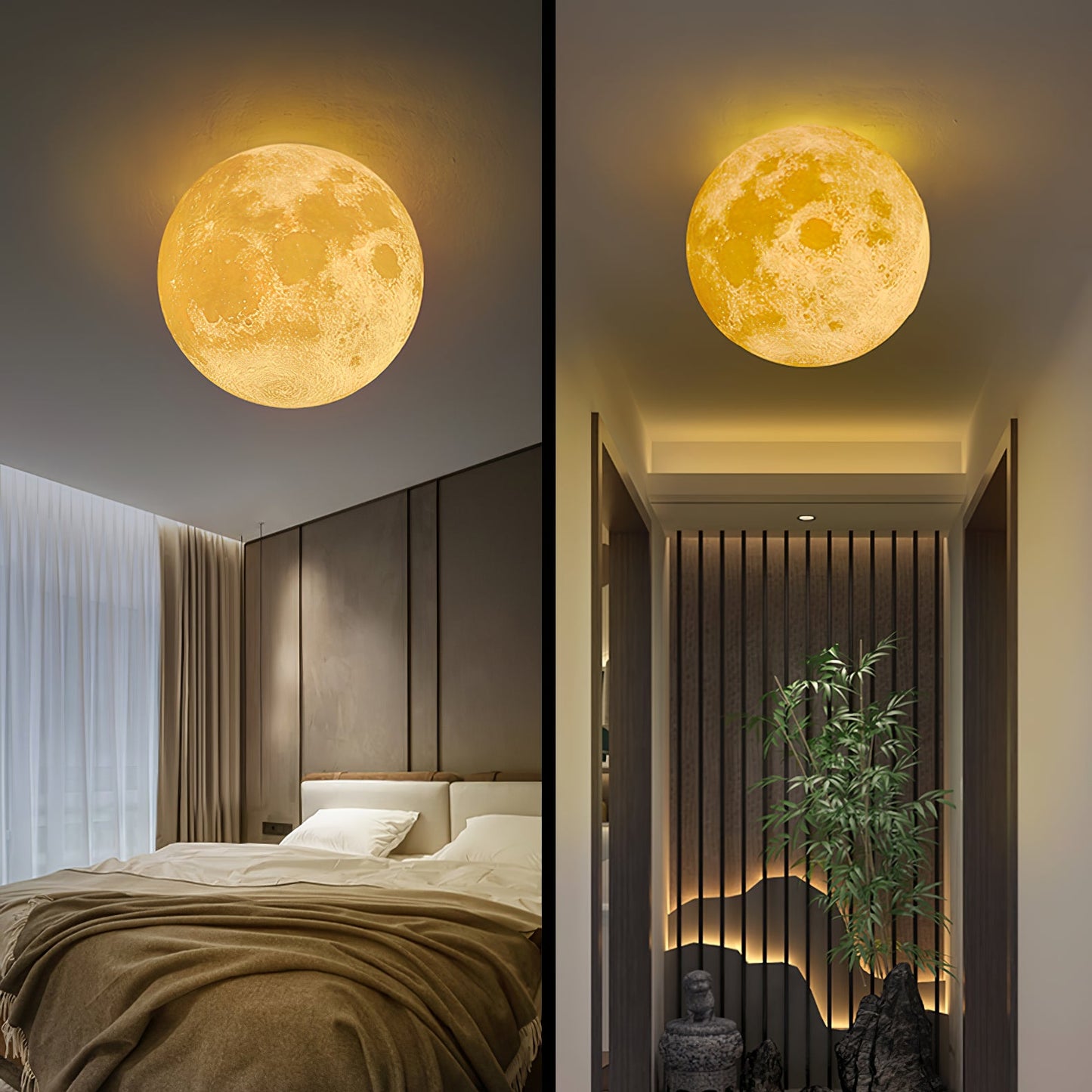 Moon 3D Wall-mounted light Wall Lamp