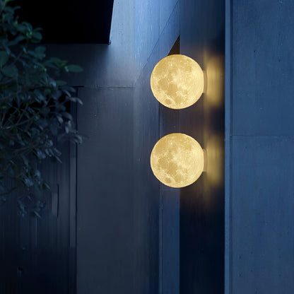 Moon 3D Wall-mounted light Wall Lamp