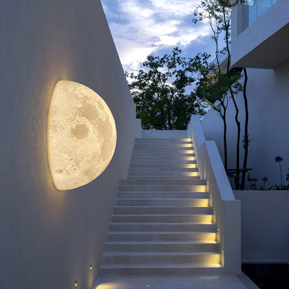 Moon 3D Wall-mounted light Wall Lamp