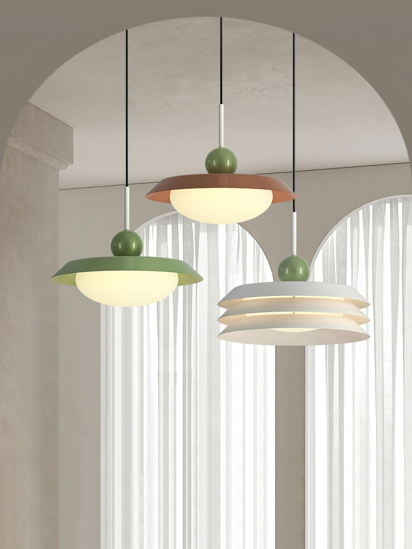 Morandi Layered Drop light Pendant Lamp
