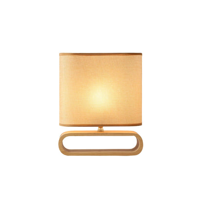 Moti Wood Side table lamp Table Lamp