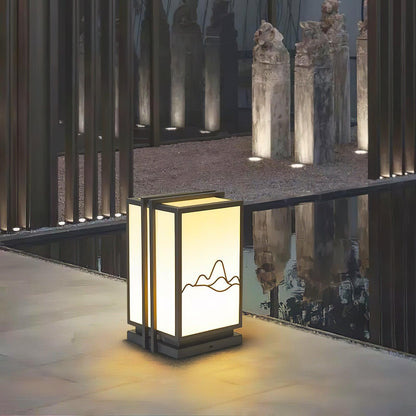 Mountain Exterior lamp Outdoor Post Light