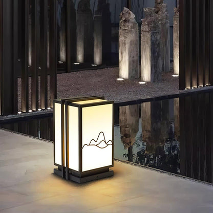 Mountain Exterior lamp Outdoor Post Light