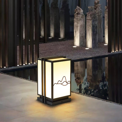 Mountain Exterior lamp Outdoor Post Light