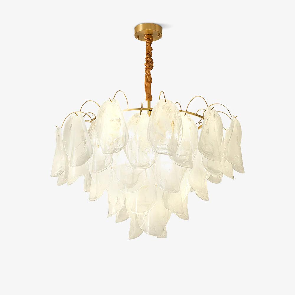 Multi Tier Cloud Glass Droplight Pendant Light