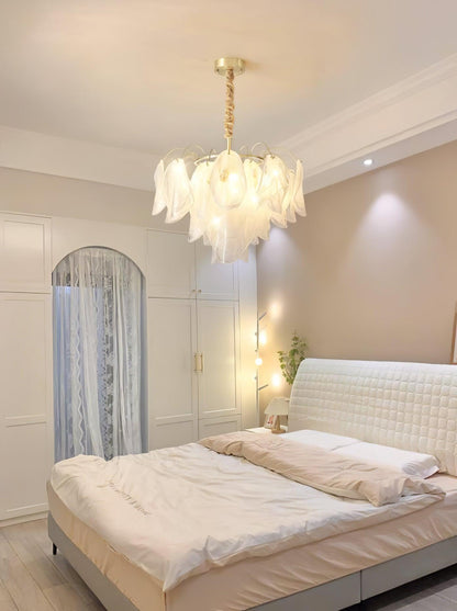 Multi Tier Cloud Glass Droplight Pendant Light