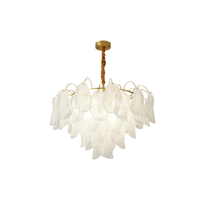 Multi Tier Cloud Glass Droplight Pendant Light