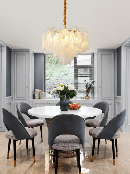 Multi Tier Cloud Glass Droplight Pendant Light