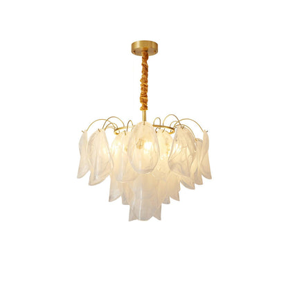 Multi Tier Cloud Glass Droplight Pendant Light