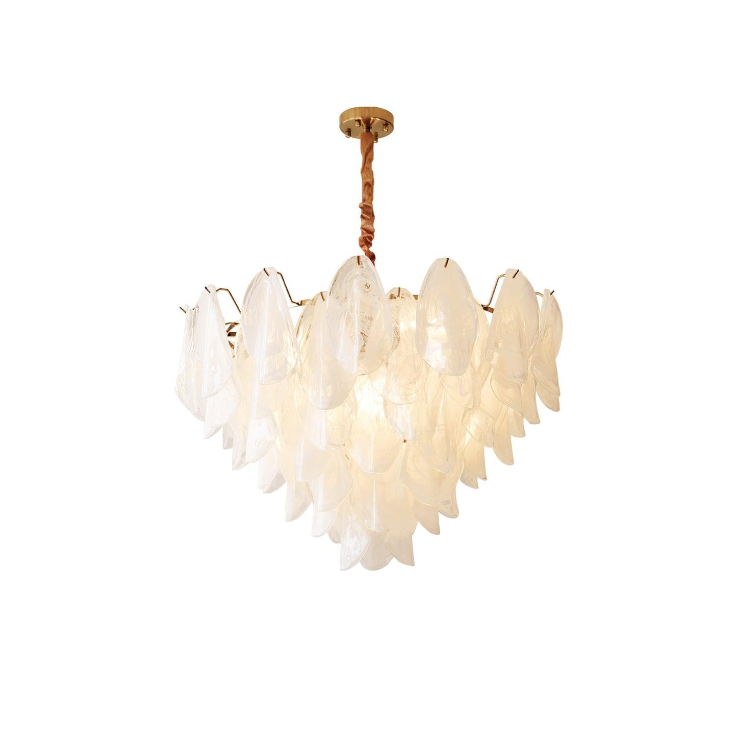 Multi Tier Cloud Glass Droplight Pendant Light