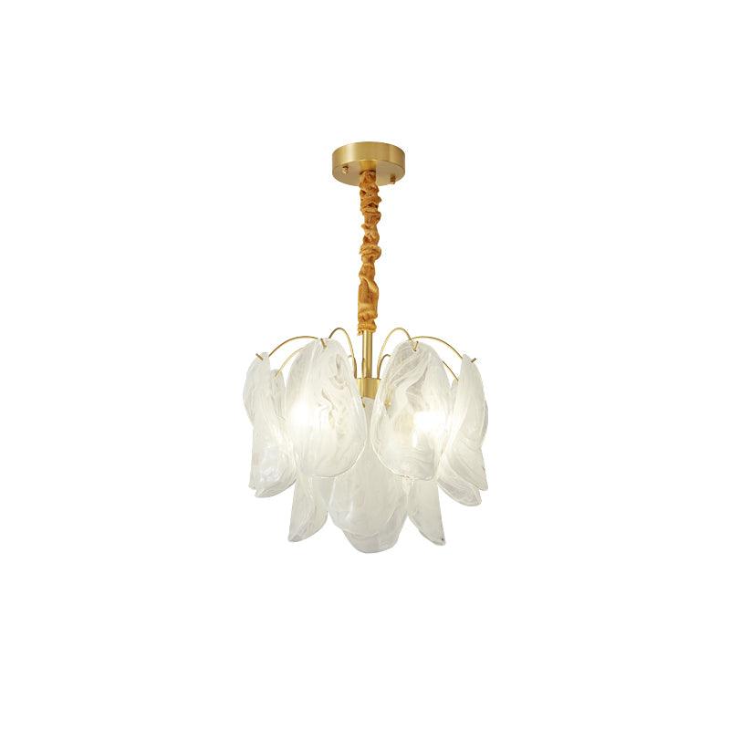 Multi Tier Cloud Glass Droplight Pendant Light