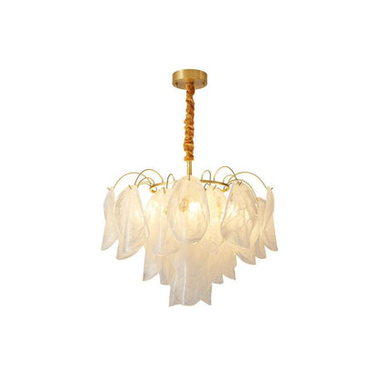 Multi Tier Cloud Glass Droplight Pendant Light