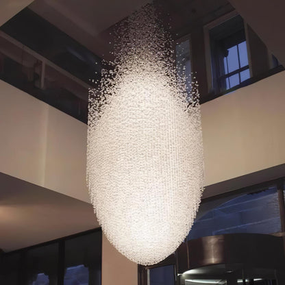 Multicolor Crystal Stone Candelabrum Chandelier