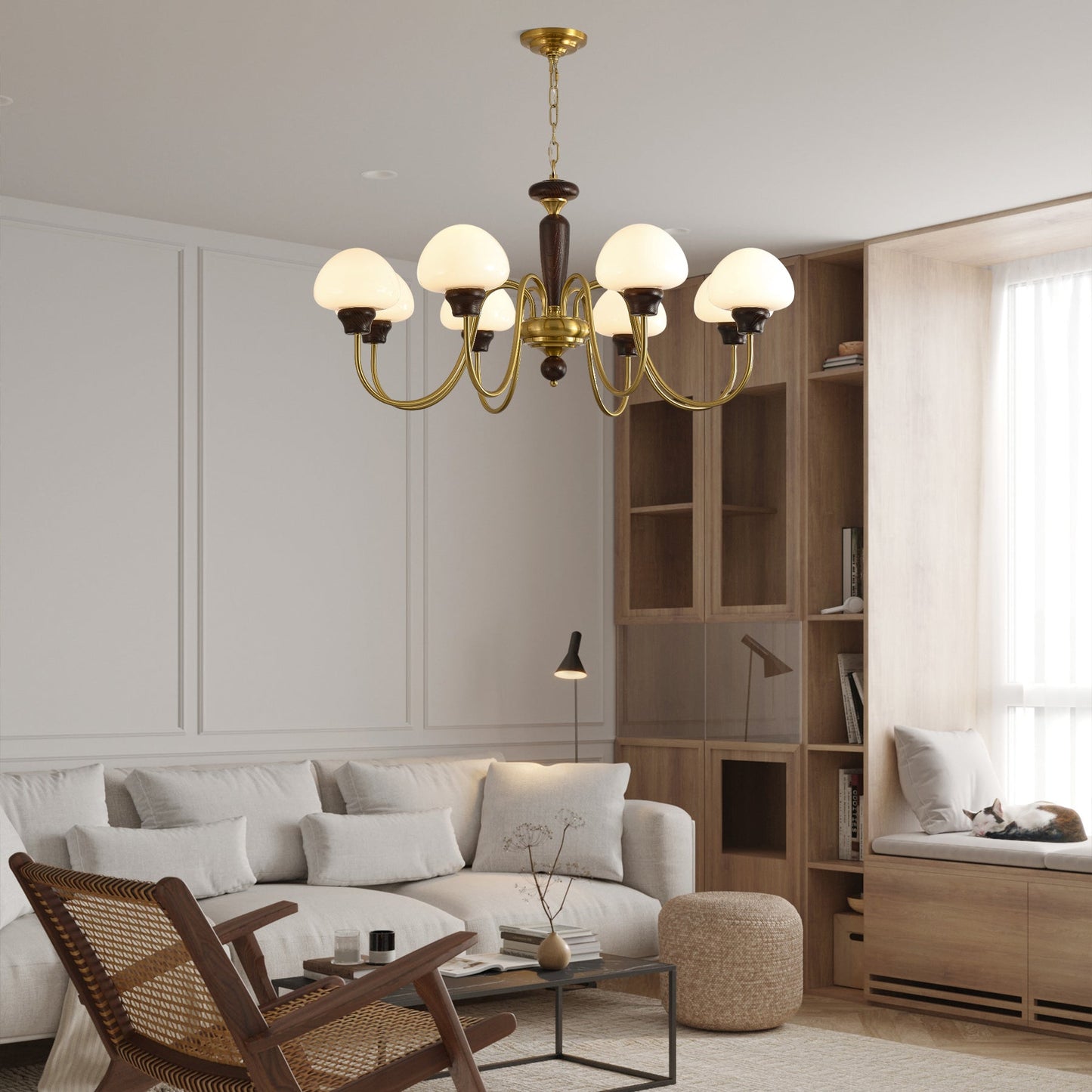 Mushroom Cap Ceiling fixture Chandelier