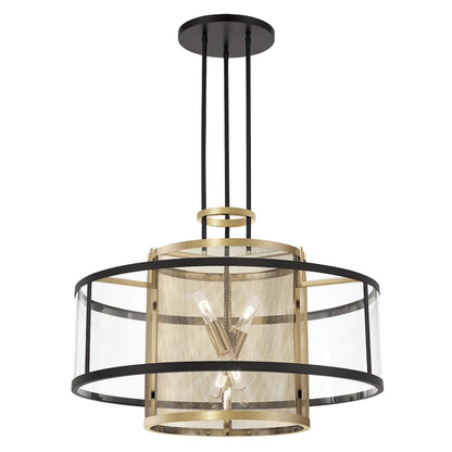 Soho 4 Light 30" Wide Abstract Chandelier