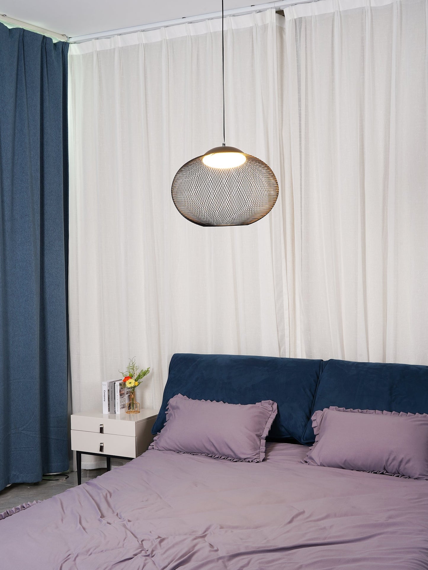 Metallic Meshwork Hanging light Pendant Lamp