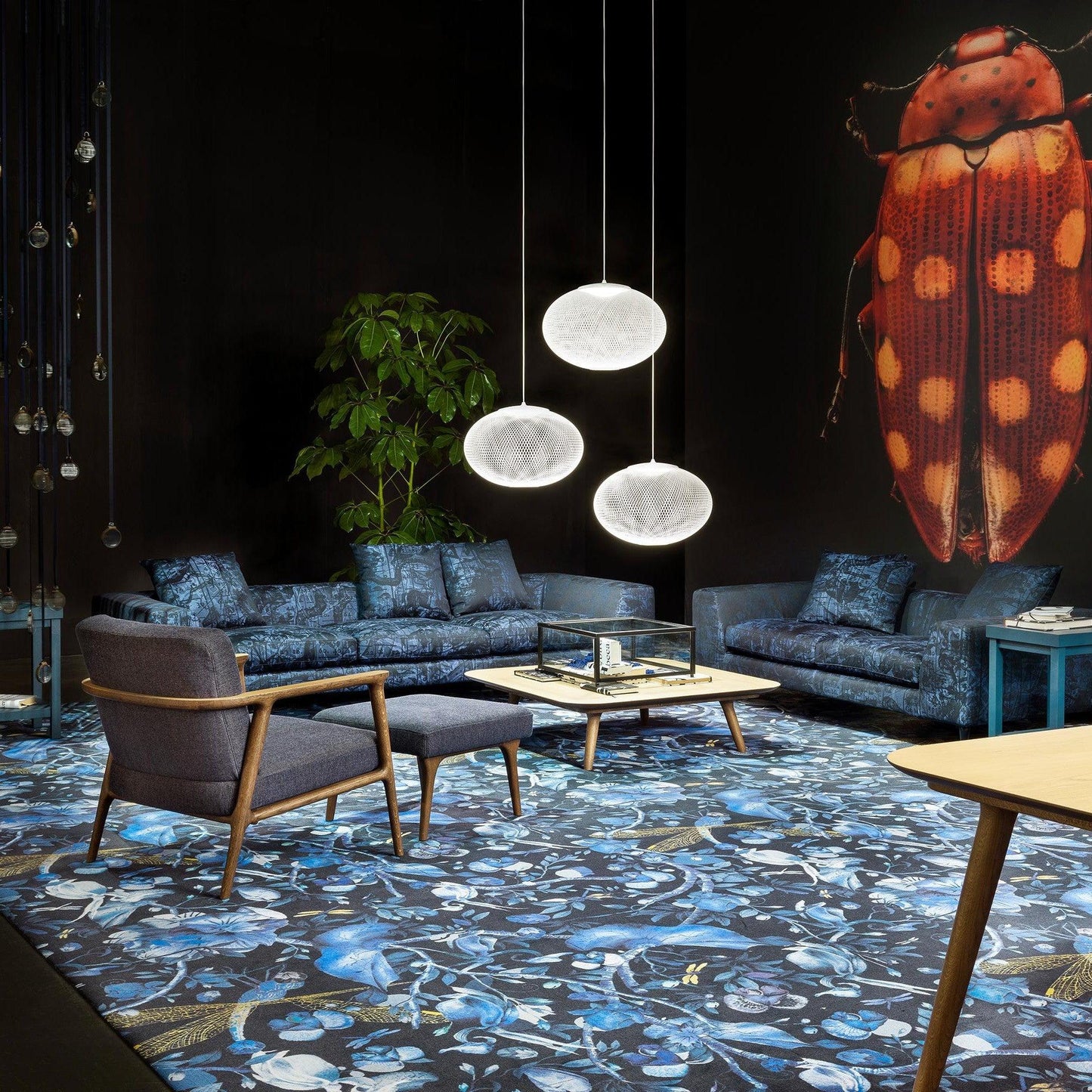 Metallic Meshwork Hanging light Pendant Lamp