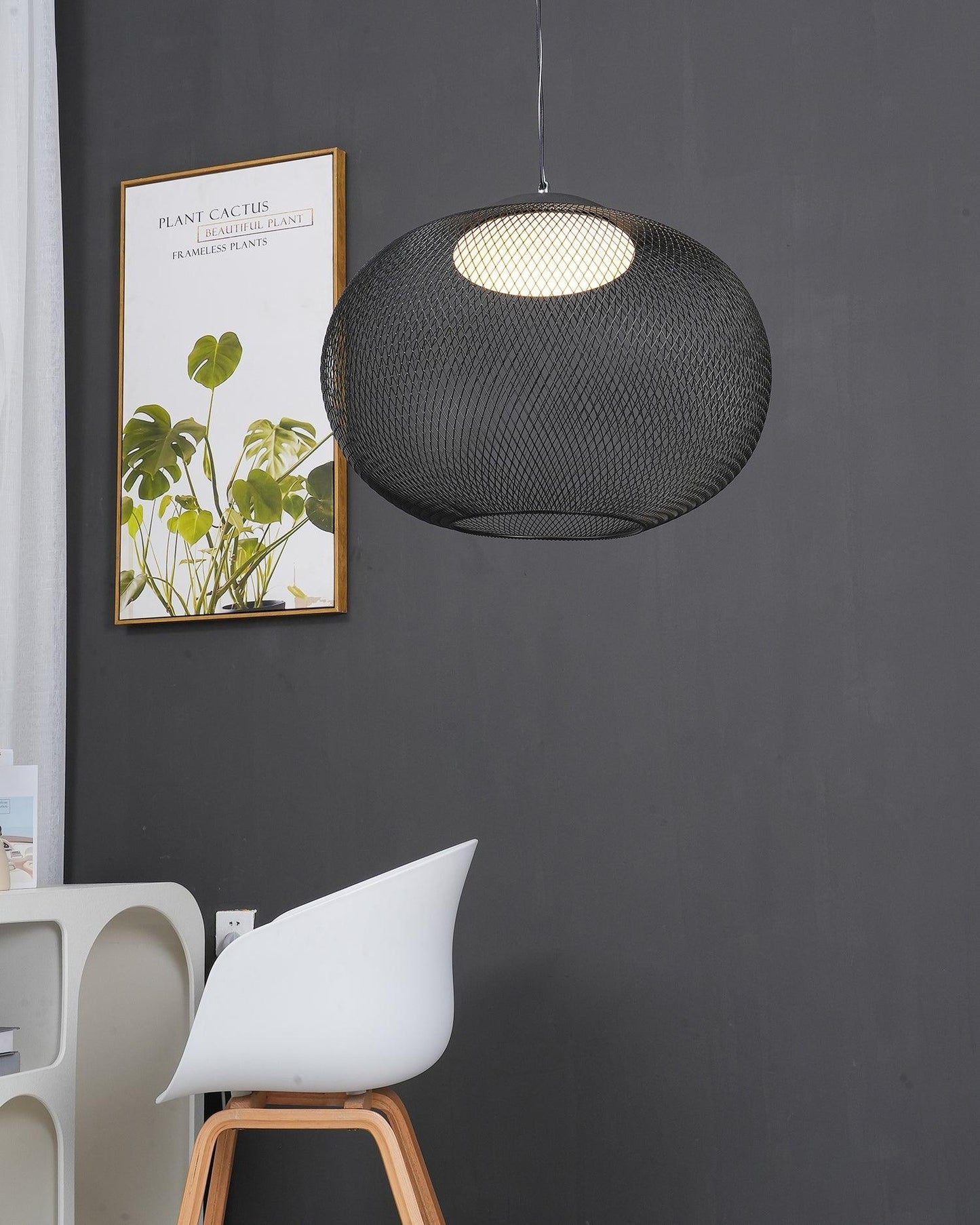 Metallic Meshwork Hanging light Pendant Lamp