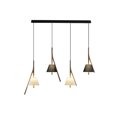 Nanzhi Wood Drop light Pendant Lamp