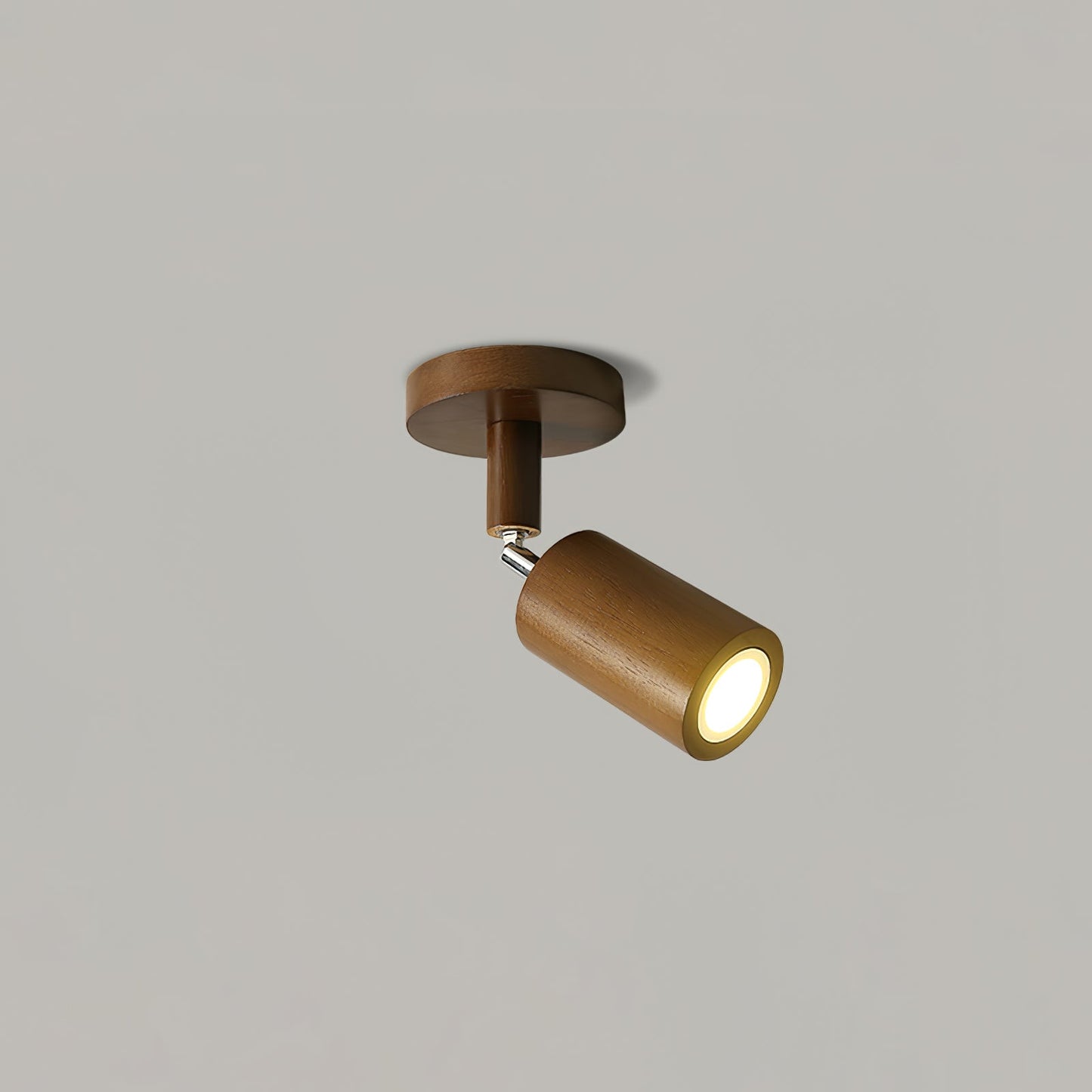 Natural Wood Beam Ceiling-mounted light Spotlight Light