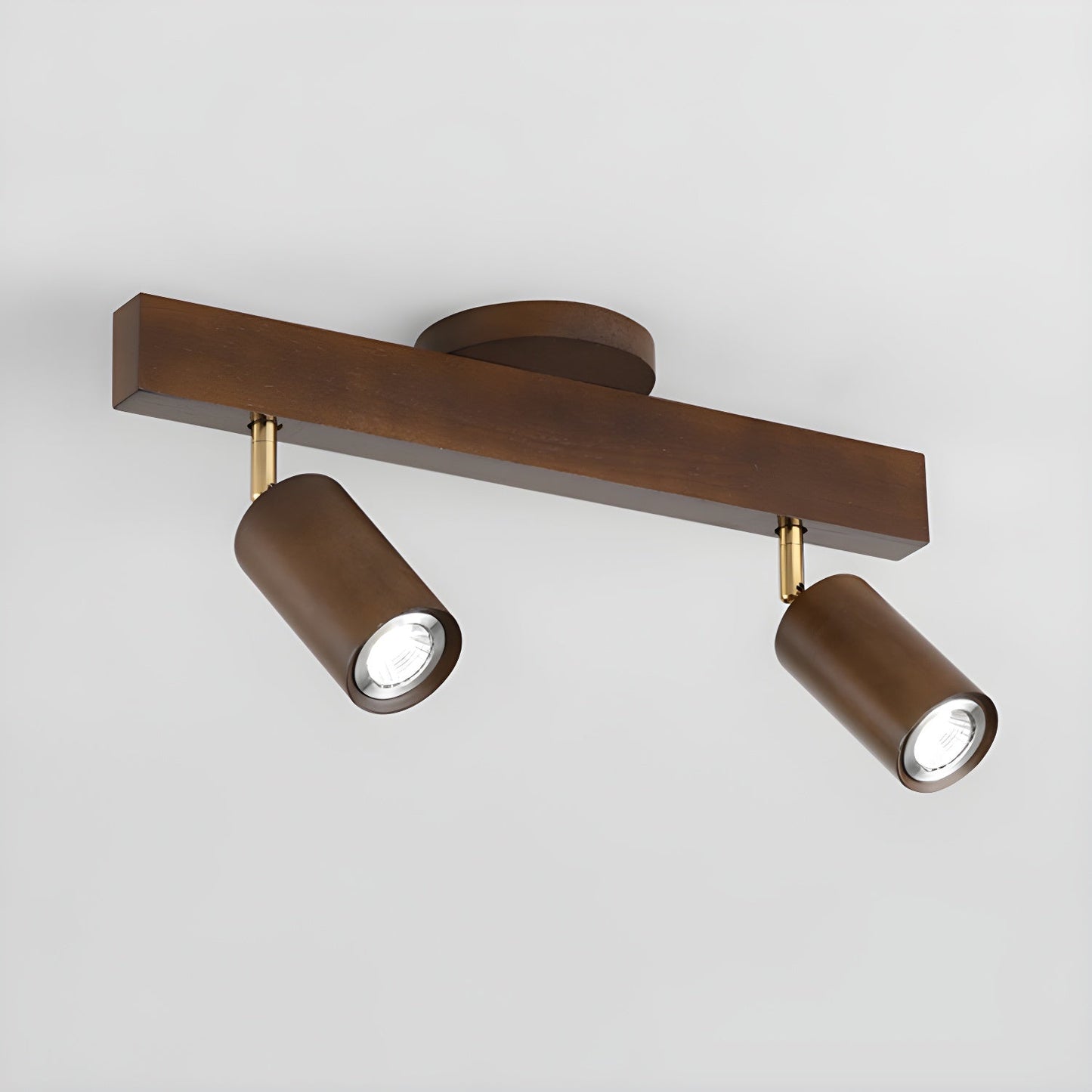 Natural Wood Beam Ceiling-mounted light Spotlight Light