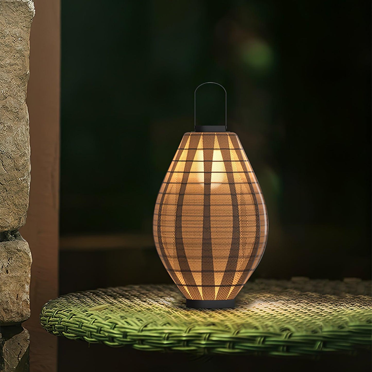 Oasis Mesh Beacon Floodlight Outdoor Lamp