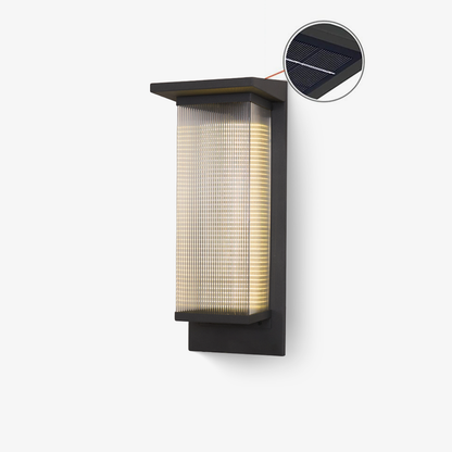 Oleron Box Outdoor Solar Wall-mounted lamp Wall Lamp